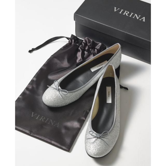ヴィリーナ（VIRINA）/晴雨兼用ラウンドバレエシューズ(グリッター)_19