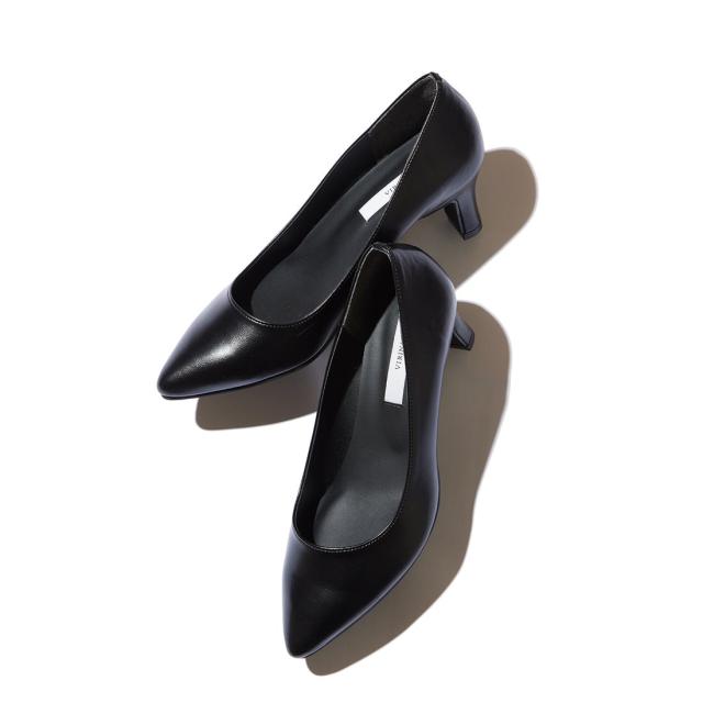 ヴィリーナ（VIRINA）/ヒール5cm/晴雨兼用ポインテッドプレーンパンプス