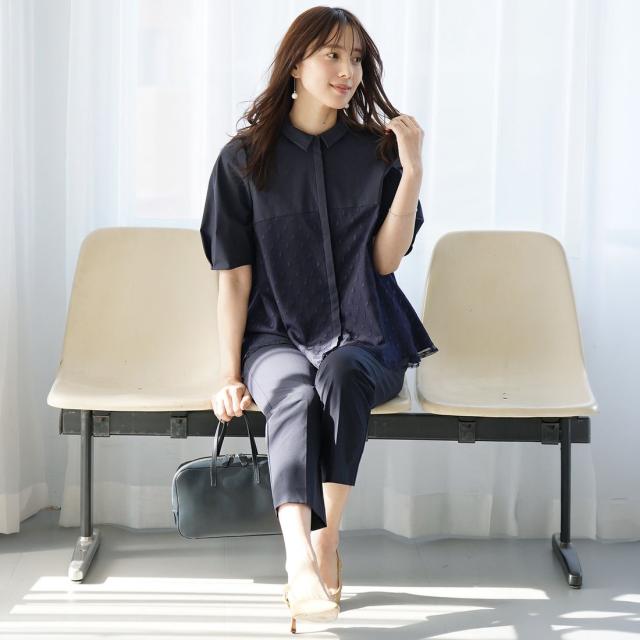 ヴィリーナ（VIRINA）/【セットアップ・ストレッチ・撥水】アリスブラウス