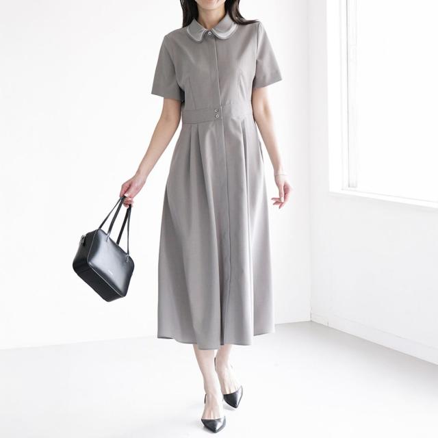 ヴィリーナ（VIRINA）/【接触冷感・吸水速乾・洗える・ストレッチ】ヘンリーワンピース