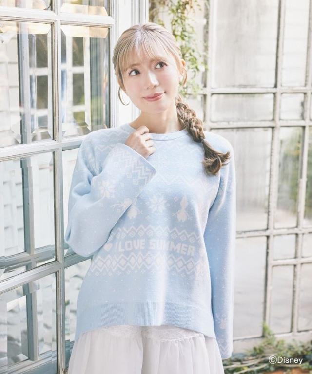 アリーム（Areeam）/オラフ／ジャガードニットプルオーバー