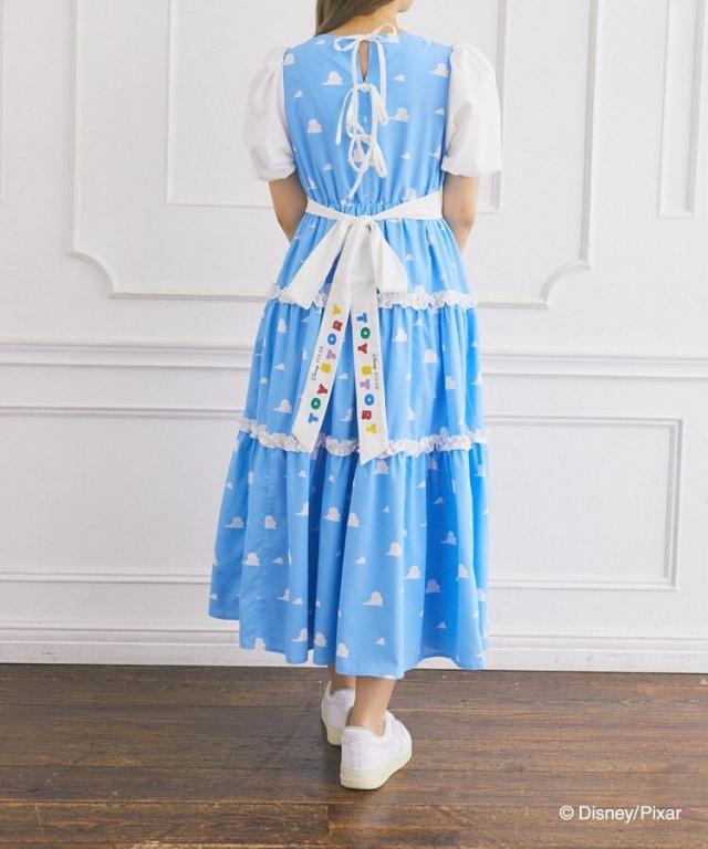 Areeam ディズニー トイストーリー クラウド柄ワンピース トイストーリー/クラウド柄ワンピース/Areeam（アリーム）の