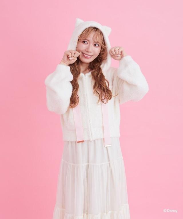 Disney - Areeam Disney Collection　アリーム　ボアパーカー アリーム（Areeam）/Disney アリストキャット／ニットパーカーの通販は