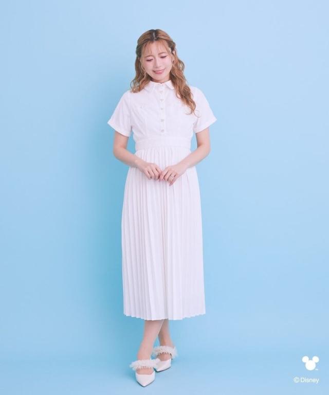 アリーム（Areeam）/ミッキー／プリーツシャツワンピースの通販はau