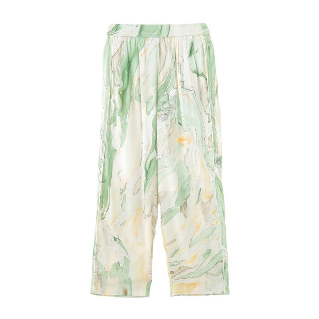 ローズバッド（ROSE BUD）/MARBLE  PRINT EASYPANTS