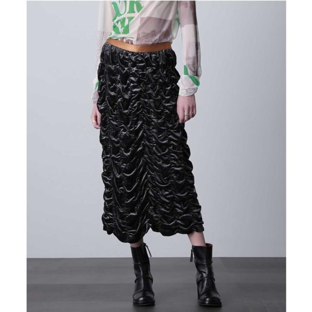 ローズバッド（ROSE BUD）/シャーリングベロアスカート