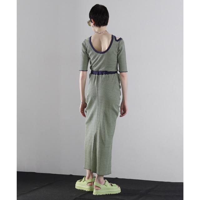 (CREOLME)マルチボーダートップス セール】(CREOLME)マルチボーダートップス（Tシャツ/カットソー