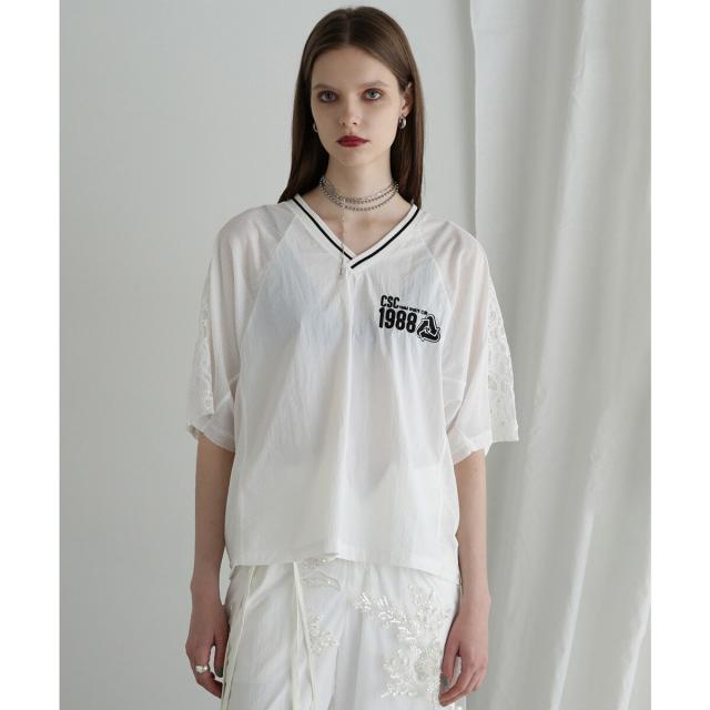 ローズバッド（ROSE BUD）/(CREOLME)ユニフォームオーバートップス