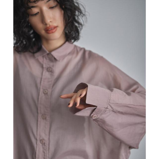 ローズバッド（ROSE BUD）/(GENE HEAVENS)シアーコットン シャツワンピース