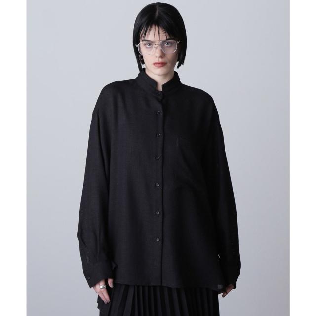 ローズバッド（ROSE BUD）/(mici)MESH BIG SHIRT