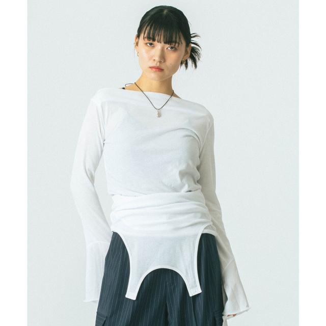 ローズバッド（ROSE BUD）/(CREOLME)LAYERED TOPS