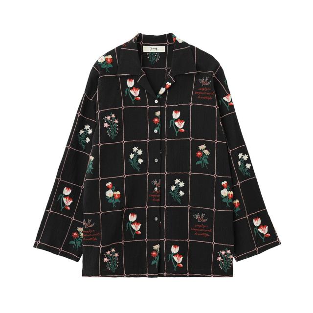 NEW】ローズバッド（ROSE BUD）/(mag．by c)FLOWER EMBROIDERY