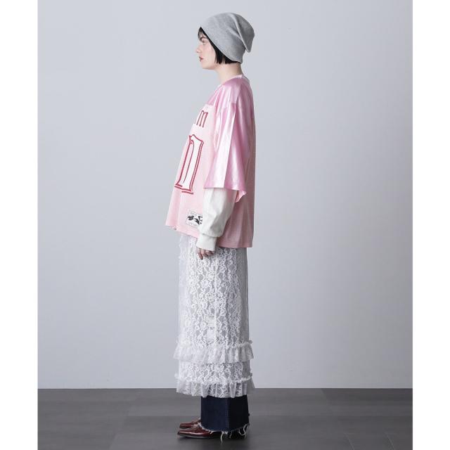 ローズバッド（ROSE BUD）/(OKIRAKU×ROSEBUD)メッシュフットボールT_2