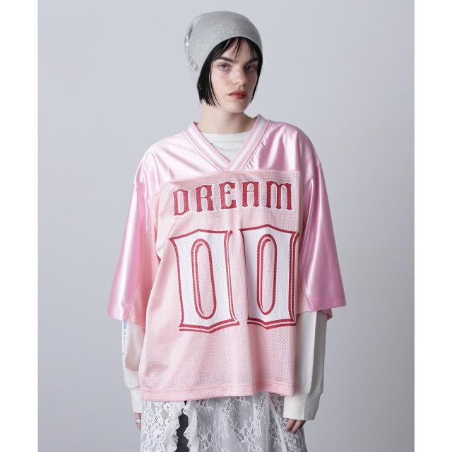 ローズバッド（ROSE BUD）/(OKIRAKU×ROSEBUD)メッシュフットボールT_4