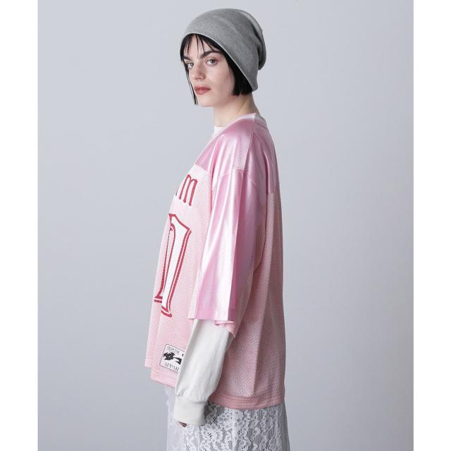 ローズバッド（ROSE BUD）/(OKIRAKU×ROSEBUD)メッシュフットボールT_5
