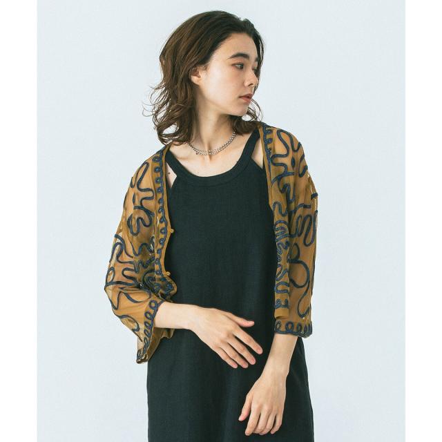 ローズバッド（ROSE BUD）/EMBROIDARY SHIRT