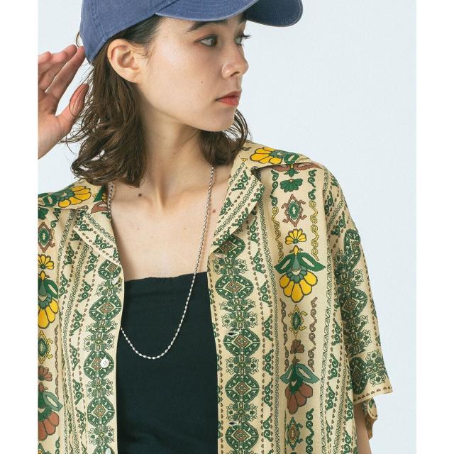 ローズバッド（ROSE BUD）/HLAADAforROSEBUD/FLOWER LINE SHORT SLEEVE