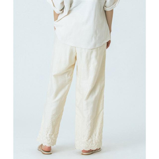 ローズバッド（ROSE BUD）/HLAADAforROSEBUD/EMBROIDERY PANTS_3