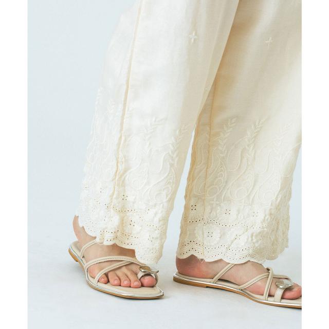 ローズバッド（ROSE BUD）/HLAADAforROSEBUD/EMBROIDERY PANTS_5