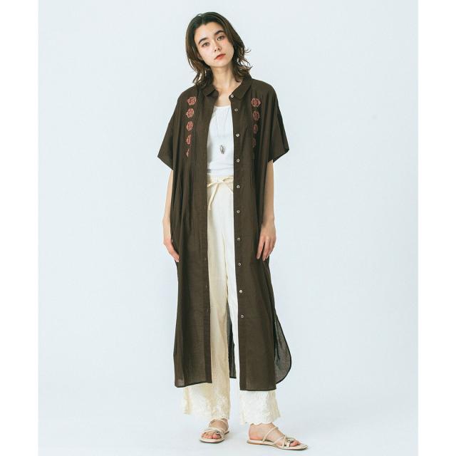 ローズバッド（ROSE BUD）/HLAADAforROSEBUD/EMBROIDERY PANTS_15