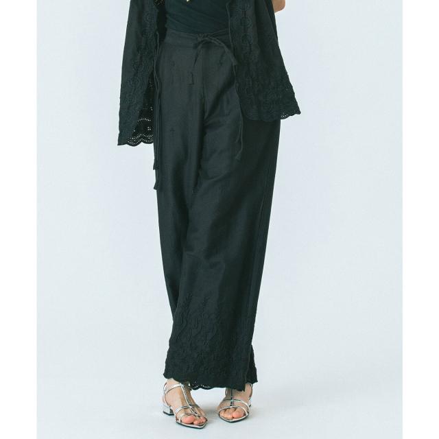 ローズバッド（ROSE BUD）/HLAADAforROSEBUD/EMBROIDERY PANTS_1