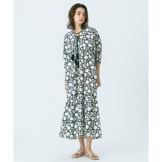 ローズバッド（ROSE BUD）/HLAADAforROSEBUD/BLOCK PRINT SMOCK OP