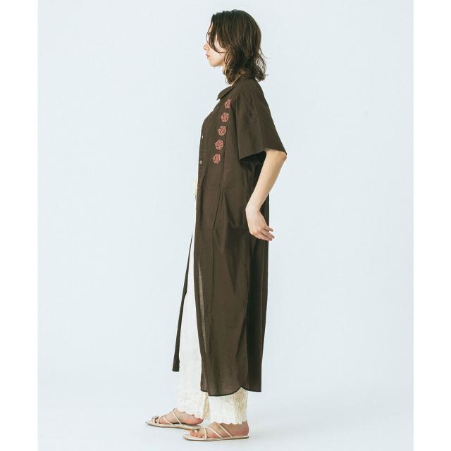 ローズバッド（ROSE BUD）/HLAADAforROSEBUD/CUBA EMBROIDERY SHIRT OP