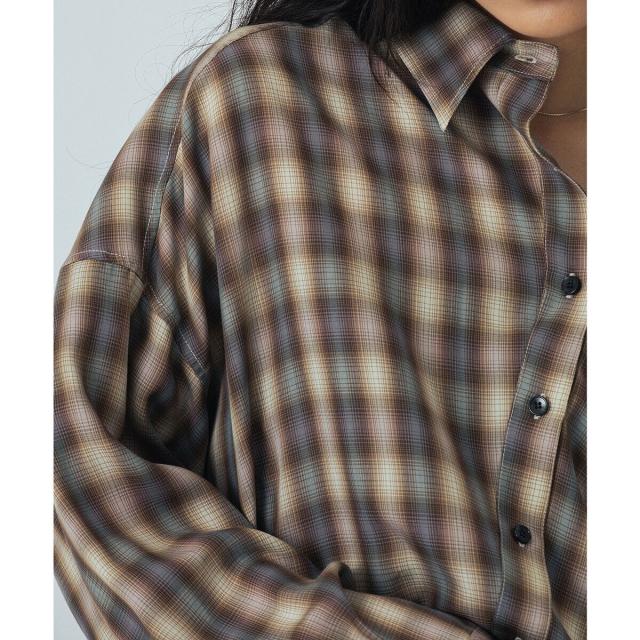 ローズバッド（ROSE BUD）/mici/ASYMMETRY SHIRT_4
