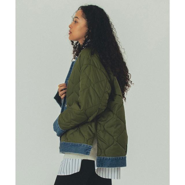 ローズバッド（ROSE BUD）/GENEHEAVENS/DENIM x QUILTING JACKETの通販