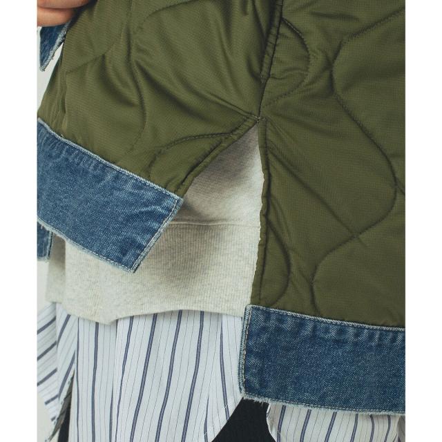 GENEHEAVENS DENIM QUILTING JACKET キルティング ROSE BUD｜GENEHEAVENS/DENIM x QUILTING JACKET | Rakuten Fashion