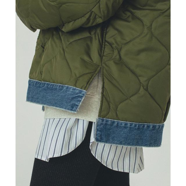 ローズバッド（ROSE BUD）/GENEHEAVENS/DENIM x QUILTING JACKETの通販