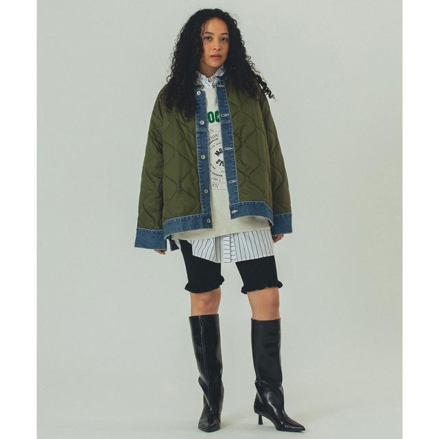 ローズバッド（ROSE BUD）/GENEHEAVENS/DENIM x QUILTING JACKETの通販