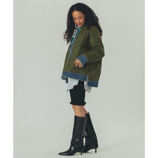 ローズバッド（ROSE BUD）/GENEHEAVENS/DENIM x QUILTING JACKETの通販