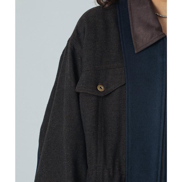 ローズバッド（ROSE BUD）/HERRINGBONE HUNTING JACKETの通販はau PAY