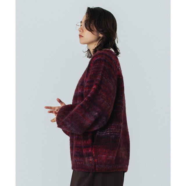 ローズバッド（ROSE BUD）/CREOLME/SHAGGY KNIT CARDIGAN_3