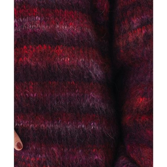 ローズバッド（ROSE BUD）/CREOLME/SHAGGY KNIT CARDIGAN_5