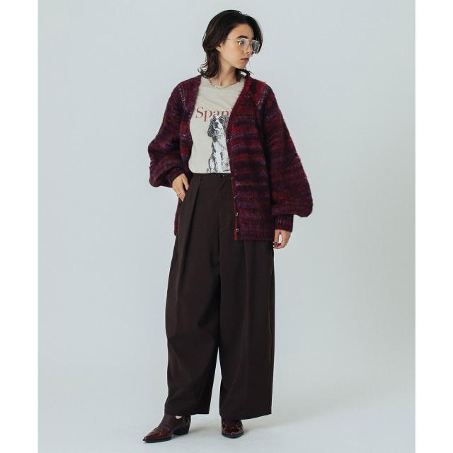 ローズバッド（ROSE BUD）/CREOLME/SHAGGY KNIT CARDIGAN ローズバッド（ROSE BUD）/CREOLME/SHAGGY KNIT CARDIGANの通販はau