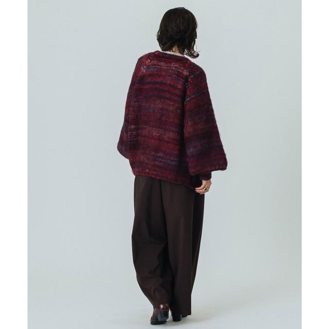 ローズバッド（ROSE BUD）/CREOLME/SHAGGY KNIT CARDIGAN_10