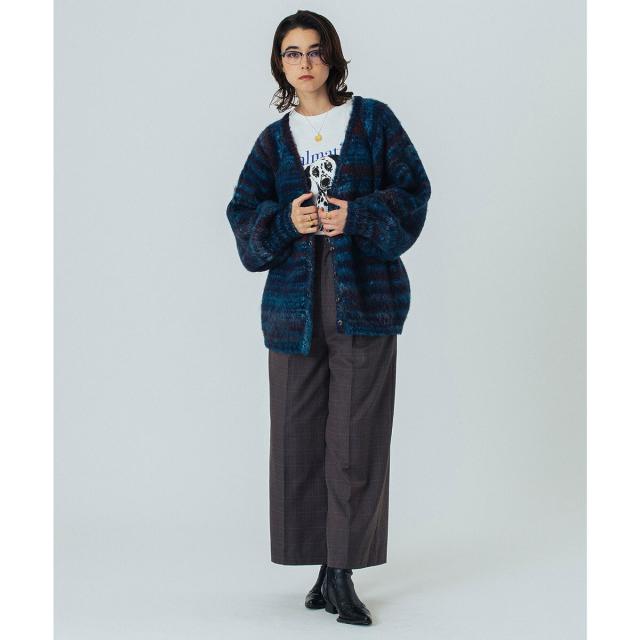 ローズバッド（ROSE BUD）/CREOLME/SHAGGY KNIT CARDIGANの通販はau