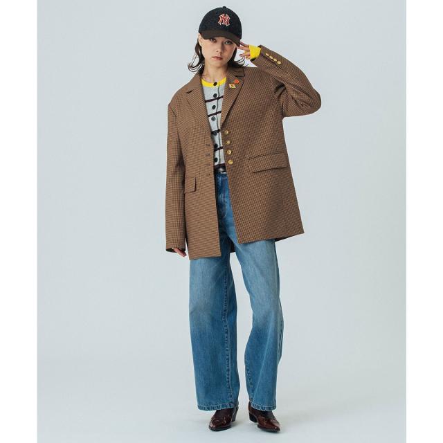 ローズバッド（ROSE BUD）/CREOLME/CHECK TAILORED JACKET