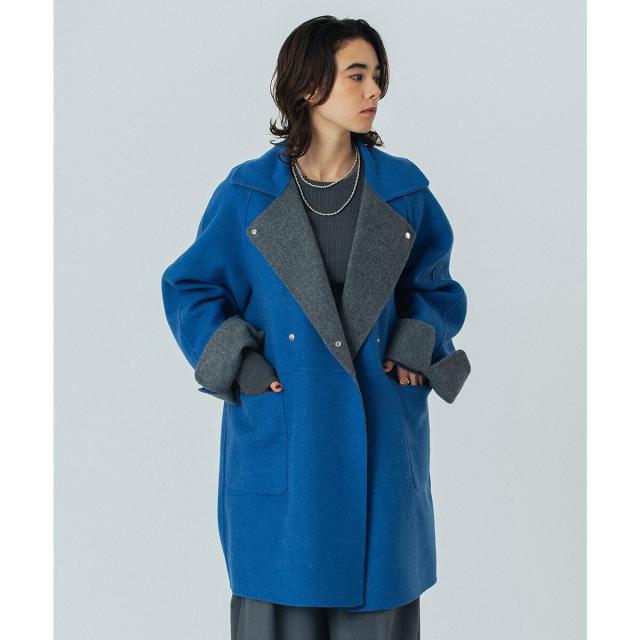 ローズバッド（ROSE BUD）/CREOLME/REVERSIBLE MIDDLE COAT ローズバッド（ROSE BUD）/CREOLME/REVERSIBLE MIDDLE COAT