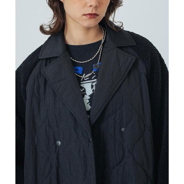 ローズバッド（ROSE BUD）/CREOLME/QUILTED LONG COAT