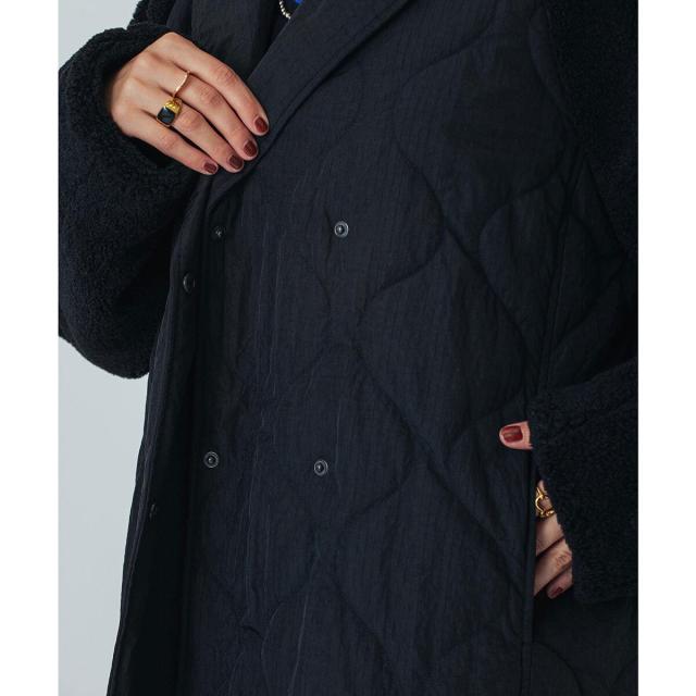 ローズバッド（ROSE BUD）/CREOLME/QUILTED LONG COAT