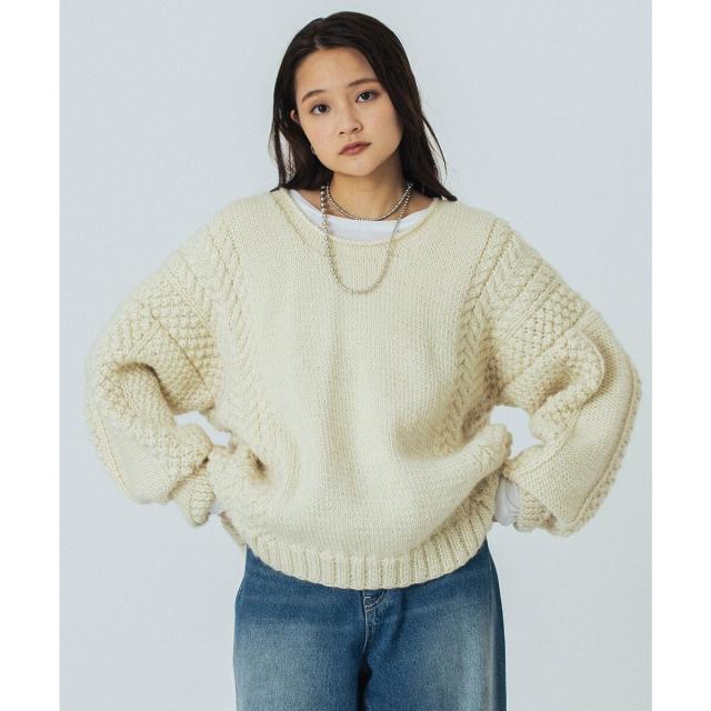 ローズバッド（ROSE BUD）/NEPAL MOTIF KNIT
