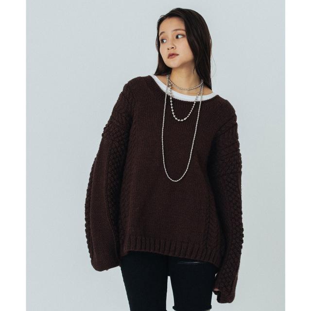 ローズバッド（ROSE BUD）/NEPAL MOTIF KNIT_1