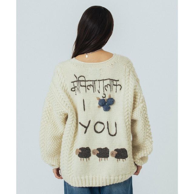 ローズバッド（ROSE BUD）/NEPAL MOTIF KNIT_4