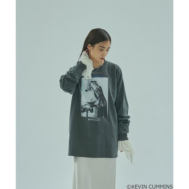 ローズバッド（ROSE BUD）/CREOLME/KEVIN CUMMINS PHOTO L/S TEE