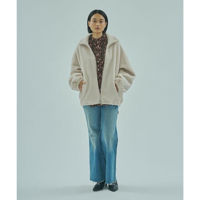 NEW】ローズバッド（ROSE BUD）/ZIP−UP BOA JACKET