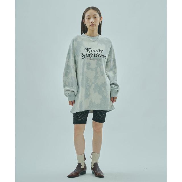 ローズバッド（ROSE BUD）/mag．by c/BLEACH L/S SWEAT