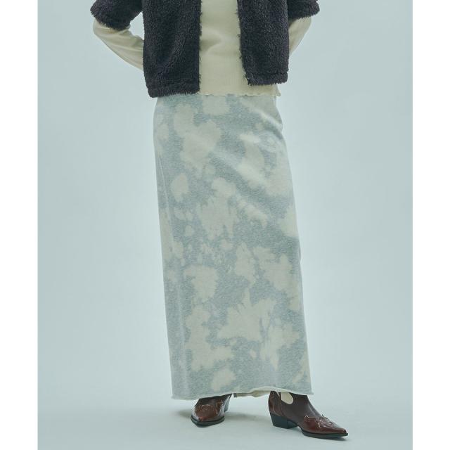 ローズバッド（ROSE BUD）/mag．by c/BLEACH SWEAT SKIRT